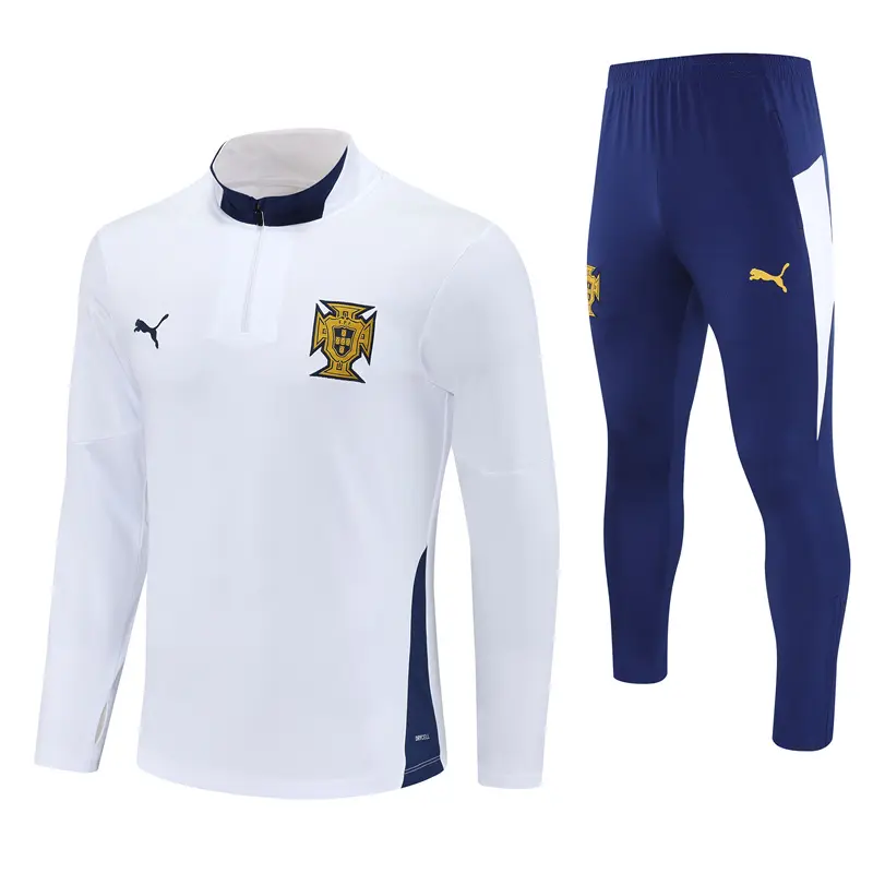 Sudadera Entrenamiento Portugal 2025/2026 Kit Blanco