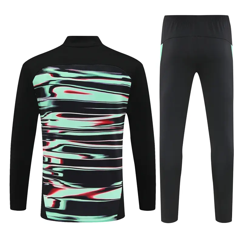 Sudadera Entrenamiento Portugal 2025/2026 Kit Verde/Negro