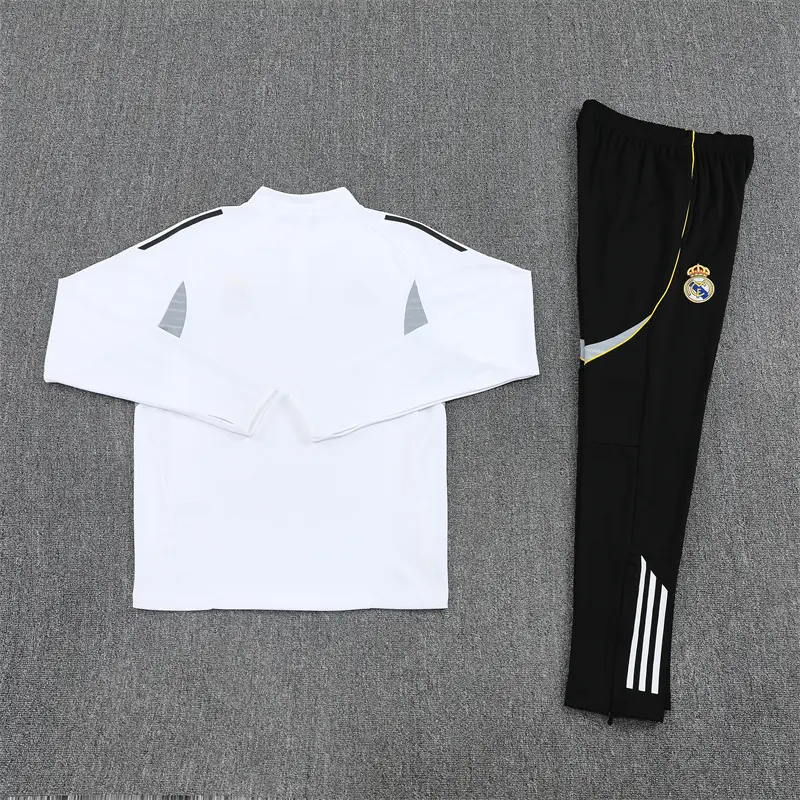 Sudadera De Entrenamiento Real Madrid 2025/2026 Kit Blanco
