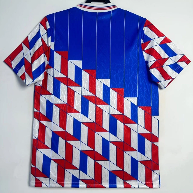 Camiseta Ajax Retro 1989/90 Away Azul/Rojo