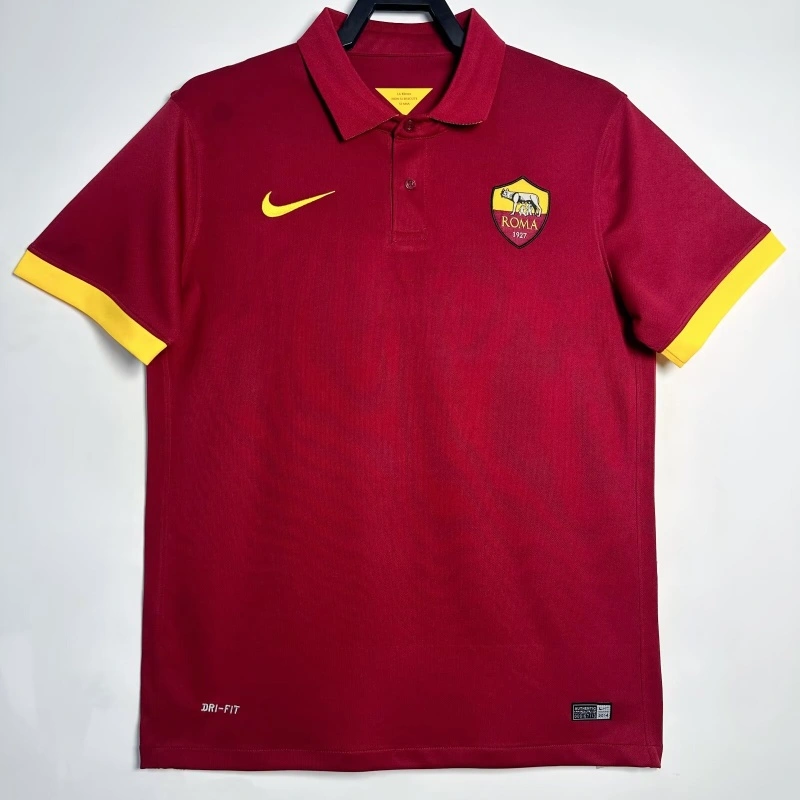 Camiseta AS Roma Retro 2014/15 Rojo Home