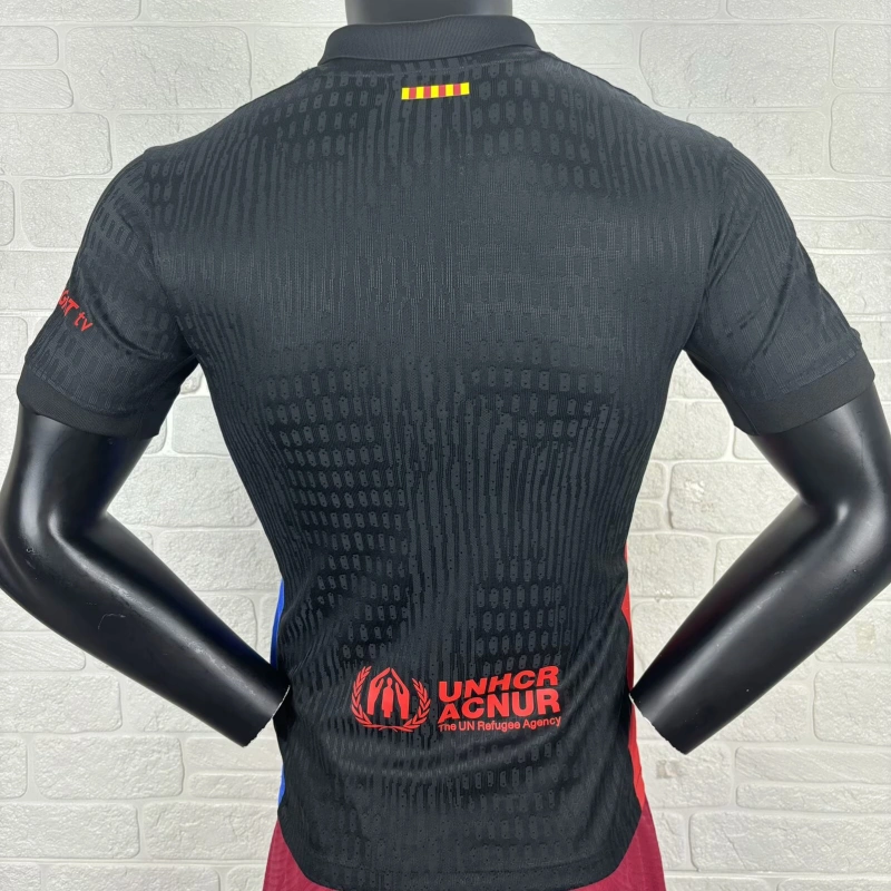 Camiseta Barcelona x Travis Scott EDICIÓN JUGADOR 2024/2025 Away Negro