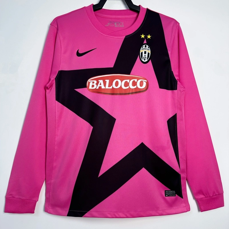 Camiseta Juventus Retro 2011/12 Away ML Rosa