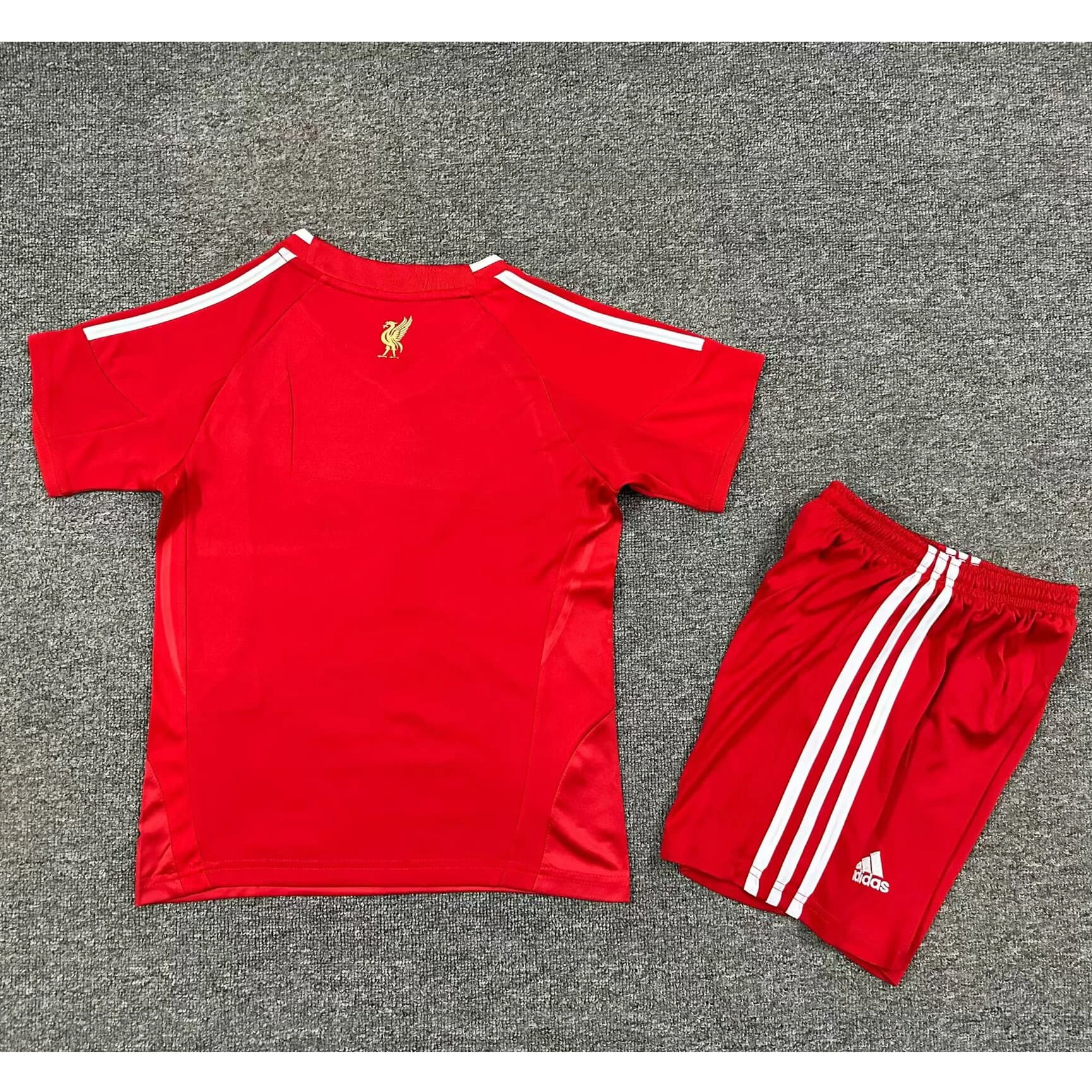 Camiseta Liverpool Retro 2008/10 Home Rojo Niño Kit