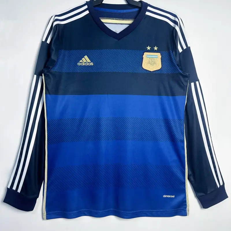 Camiseta Argentina Retro 2014 Away ML