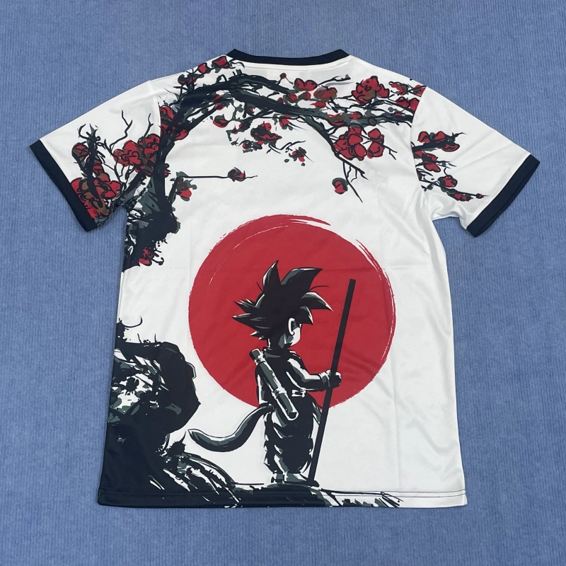 Camiseta Japón 2025 Dragon Ball Blanco/Rojo