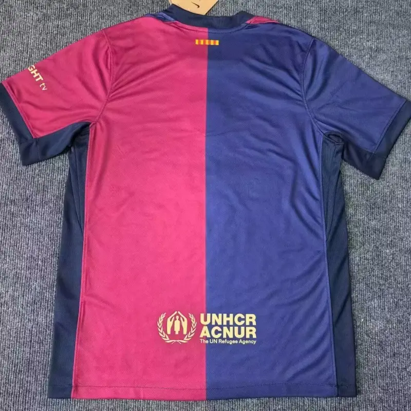 Camiseta Barcelona x Travis Scott Limited Edition 2024/2025 Home Azul/Rojo