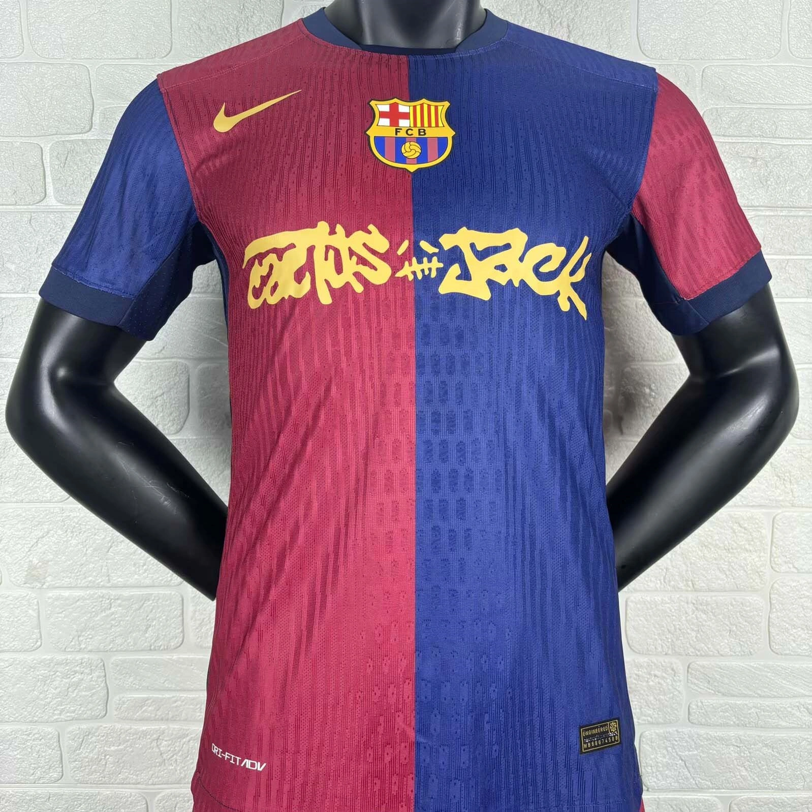 Camiseta Barcelona x Travis Scott Limited Edition 2024/2025 Home (EDICIÓN JUGADOR)
