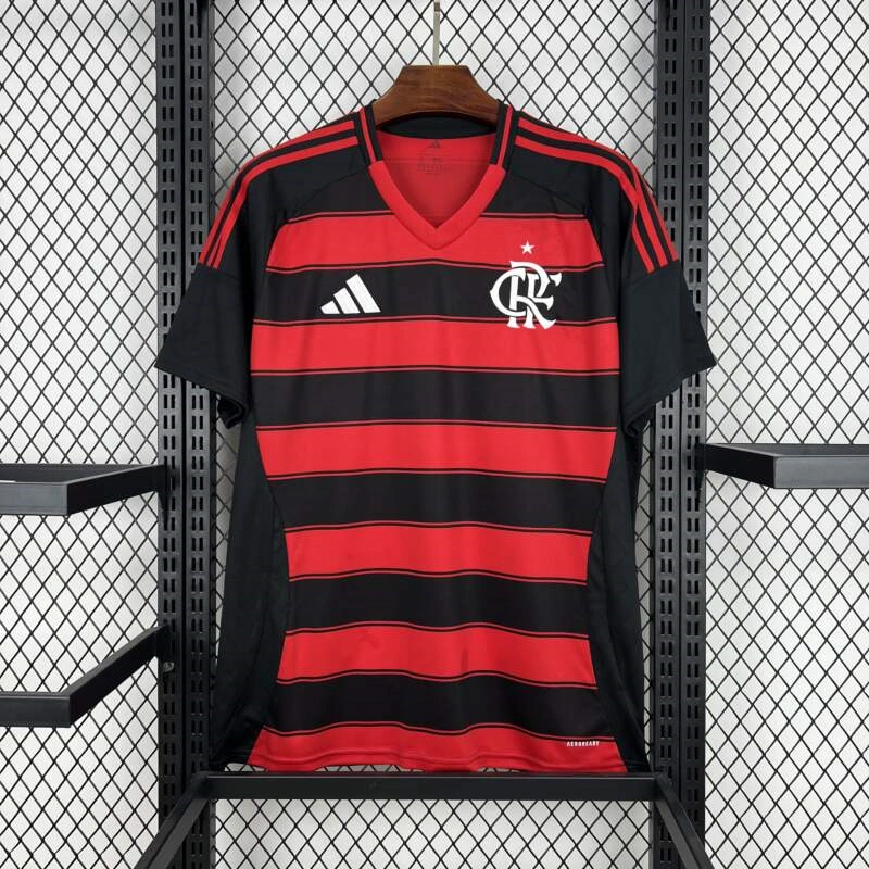 Camiseta Flamengo 2025/2026 Rojo/Negro Home