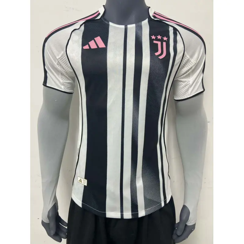 Camiseta Juventus 2025/2026 Hombe Negro/Blanco (EDICIÓN JUGADOR)