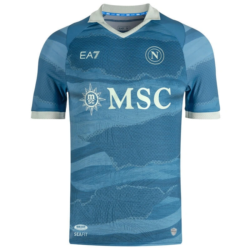 Camiseta Napoli Equipación 2024/2025 Azul Fourth