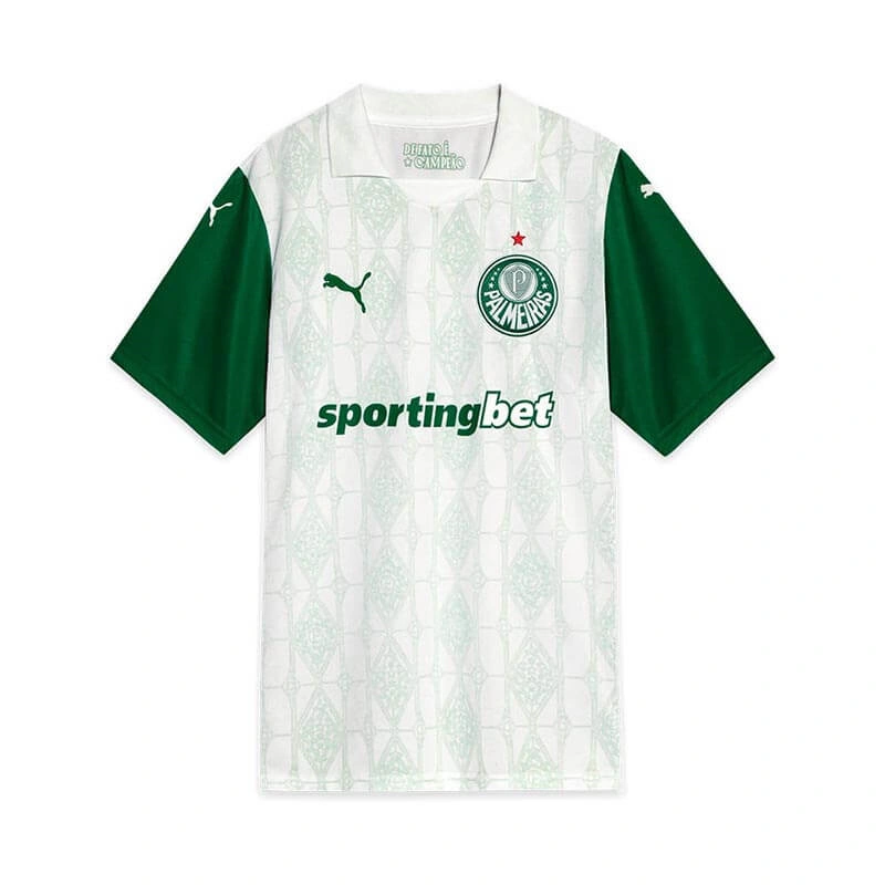 Camiseta Palmeiras 2025/2026 Blanco Away 