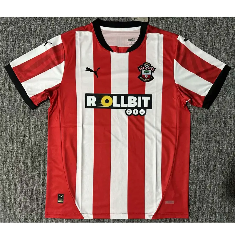 Camiseta Southampton 2025/2026 Rojo/Blanco Home