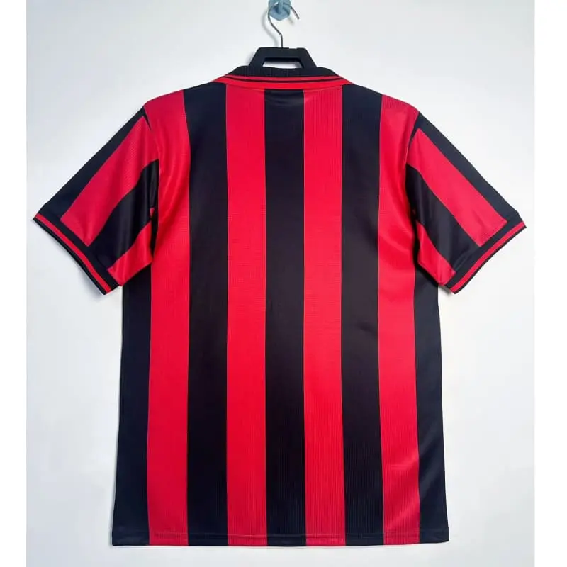 Camiseta AC Milan Retro 1997/98 Home Rojo/Negro