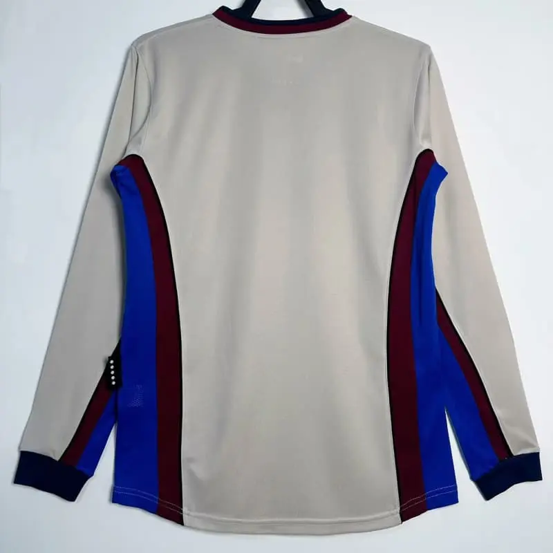 Camiseta Barcelona Retro 1998/99 Away ML Beige