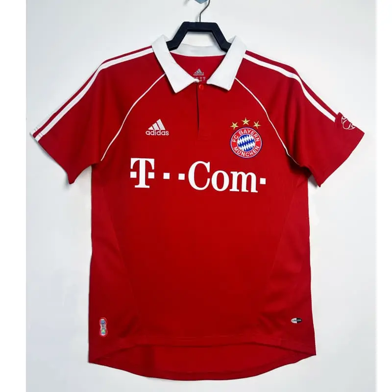 Camiseta Bayern Múnich Retro 2006/07 Home Rojo