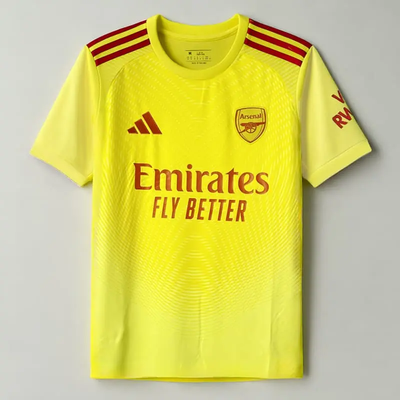 Camiseta Portero Arsenal 2025/2026 Amarillo