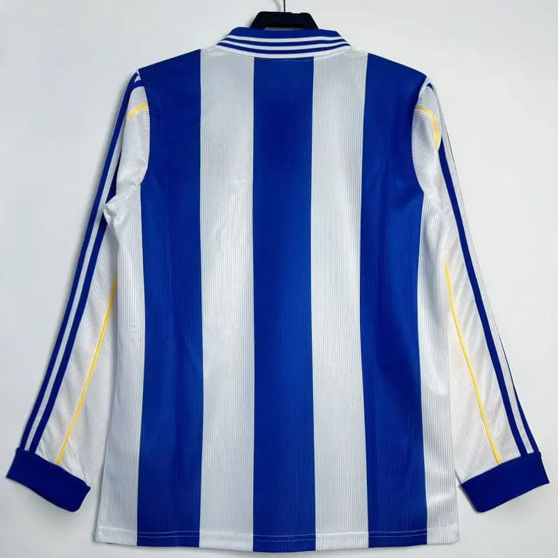 Camiseta Deportivo de La Coruña Retro 1999/00 Home ML Azul/Blanco