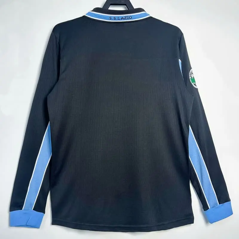 Camiseta Lazio Retro 1998/99 Away ML Negro