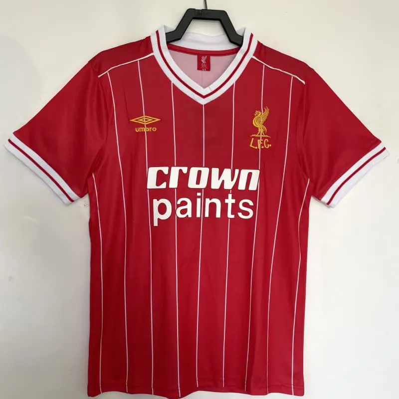 Camiseta Liverpool Retro 1981/84 Home Rojo