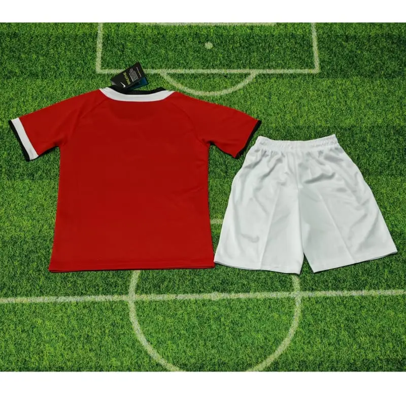 Camiseta Manchester United Retro 2005/06 Home Rojo Niño Kit