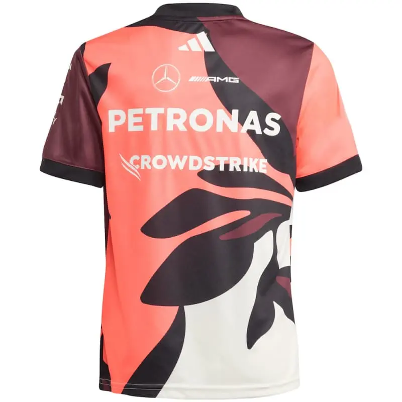 Camiseta Mercedes AMG Petronas F1 2025 Marrón/Naranja