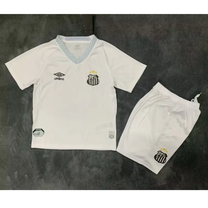 Camiseta Santos FC 2025/26 Blanco Home Niño Kit