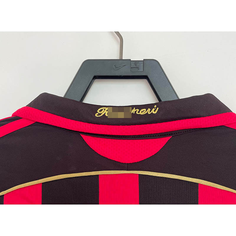 Camiseta AC Milan Retro 2006/07 Home ML