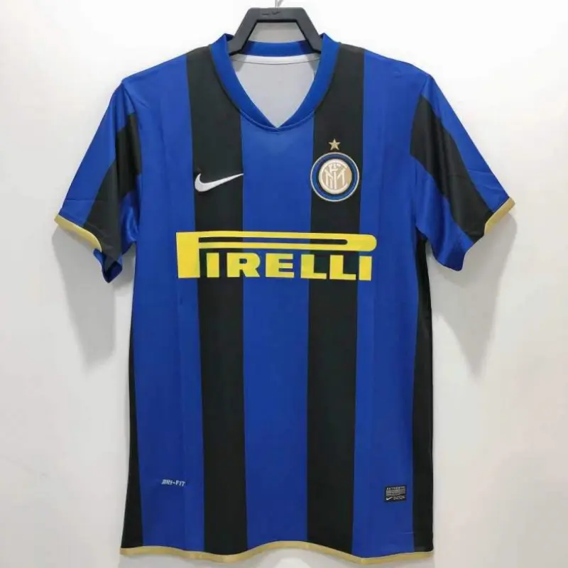 Camiseta ADRIANO 10 Inter de Milan retro 2008/09 Home