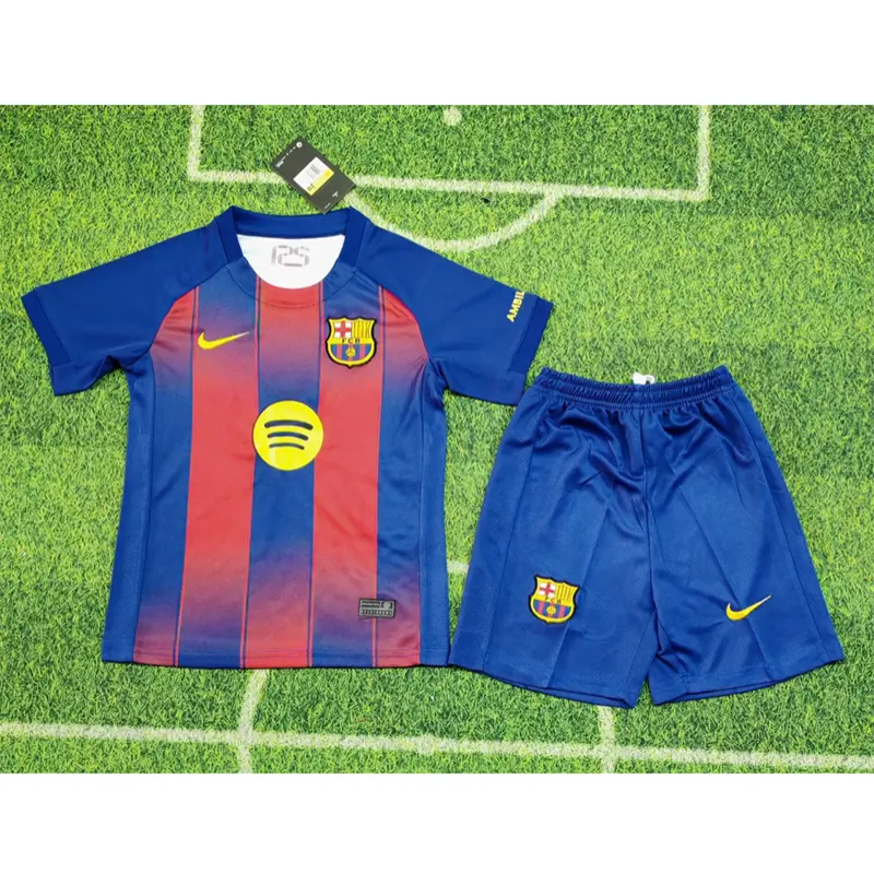 Camiseta Barcelona 2005/06 Rojo/Azul Niño Kit