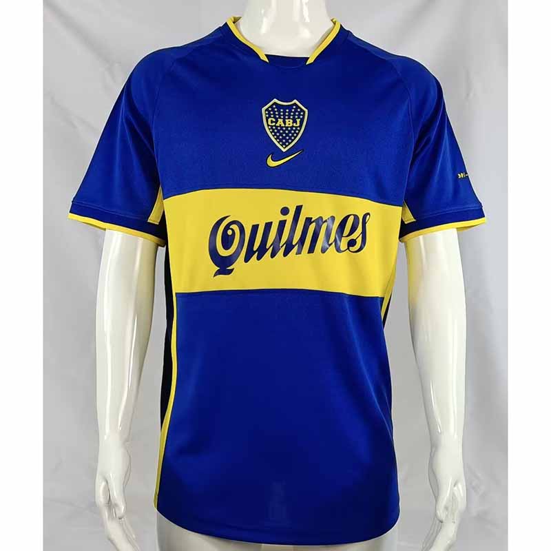 Camiseta Boca Juniors Retro 2001/02 Home