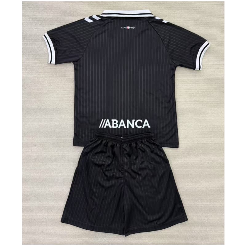 Camiseta Celta De Vigo Especial Edición 2025 Negro Niño Kit