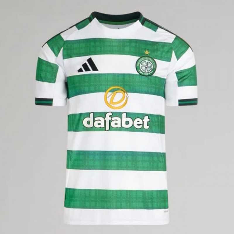 Camiseta Celtic 2025/2026 Verde/Blanco Home