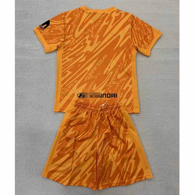 Camiseta de Portero Atlético de Madrid Naranja 2024/2025 Niño Kit