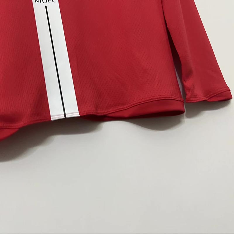 Camiseta Manchester United Champions League Home Retro 07/08 ML