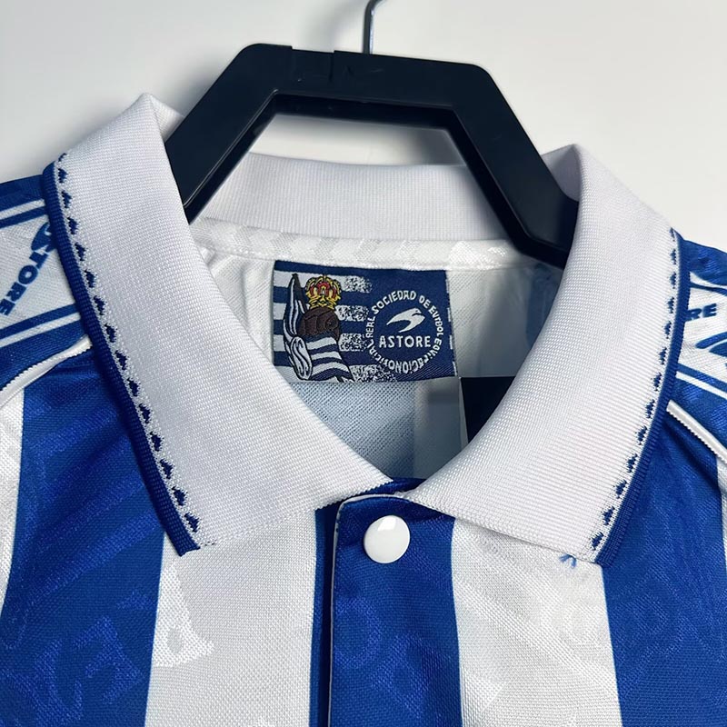 Camiseta Real Sociedad Retro 1994/95 Home