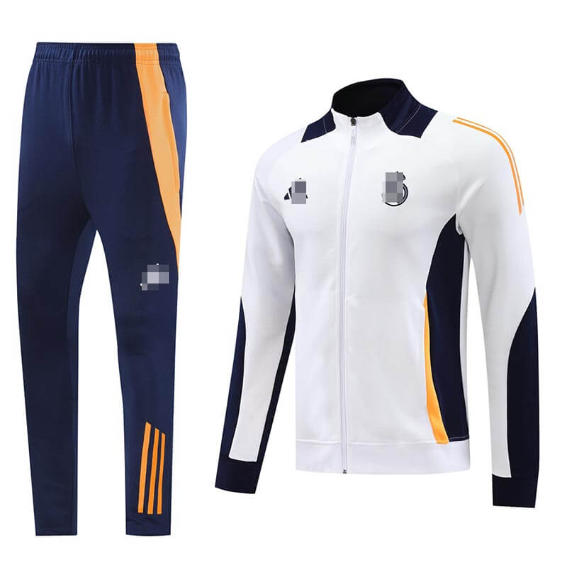 Chandal de Real Madrid 2024/2025 Blanco/Azul Marino