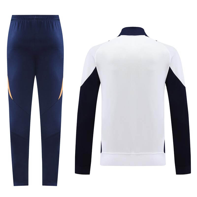 Chandal de Real Madrid 2024/2025 Blanco/Azul Marino