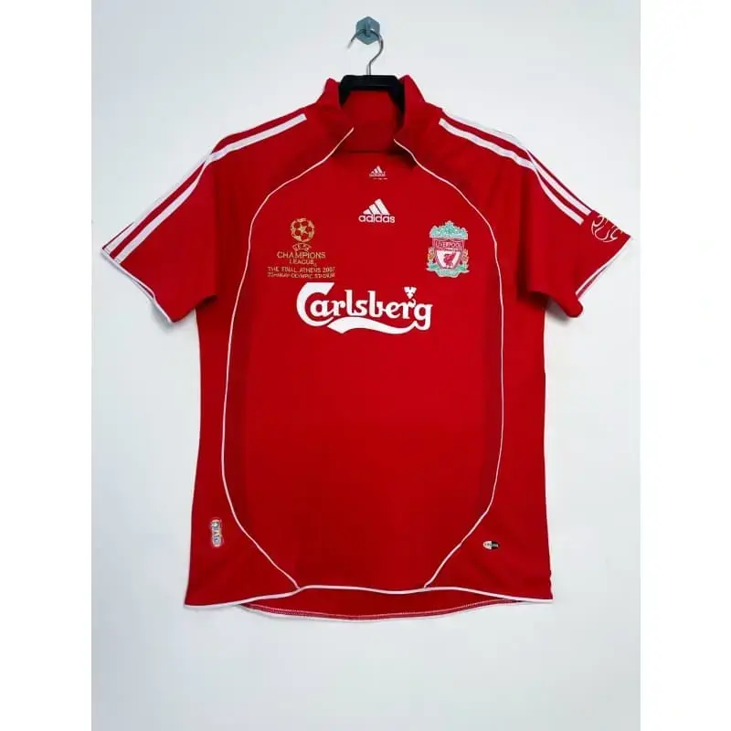Camiseta Liverpool Retro 2006/07 Rojo Home