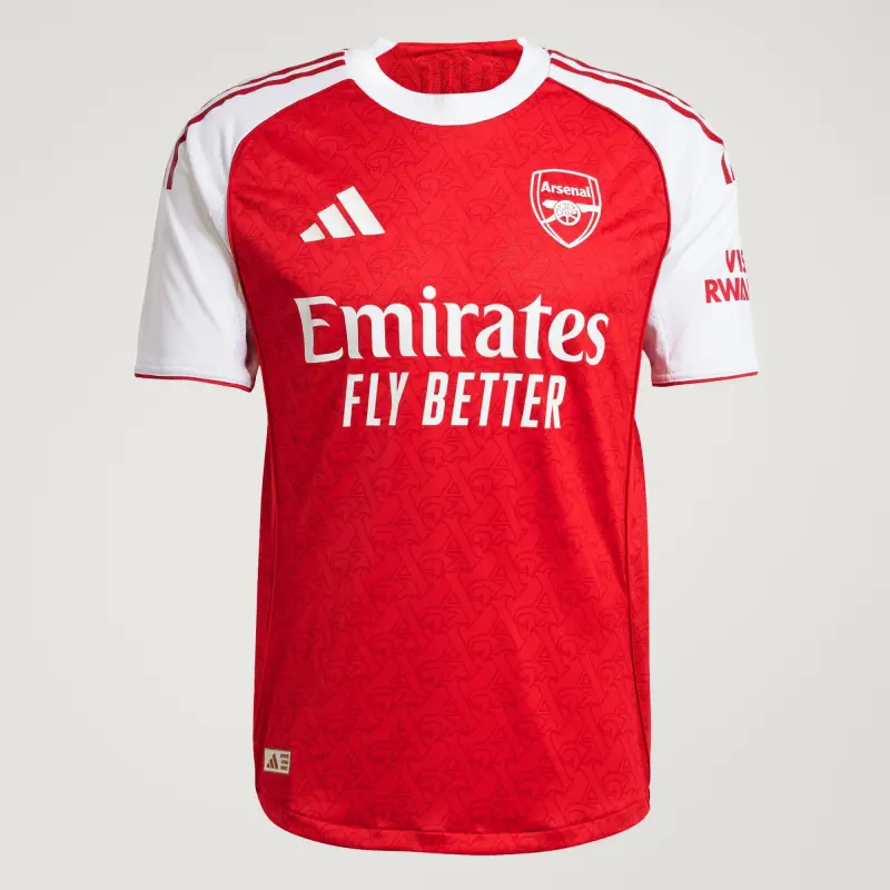 Camiseta Arsenal 2025/2026 Home Rojo/Blanco