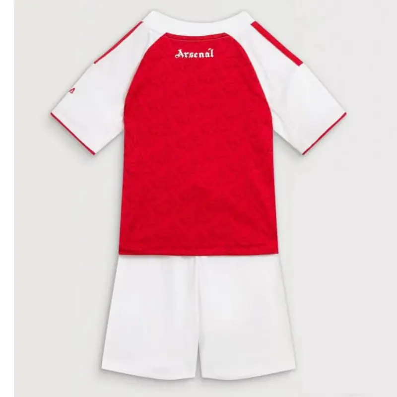Camiseta Arsenal 2025/2026 Rojo/Blanco Home Niño Kit