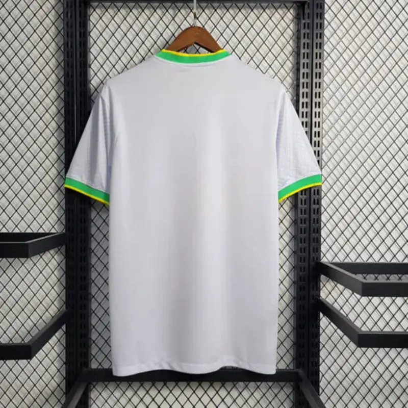 Camiseta Brasil 2025 "Canarinho" Edición Especial Blanco