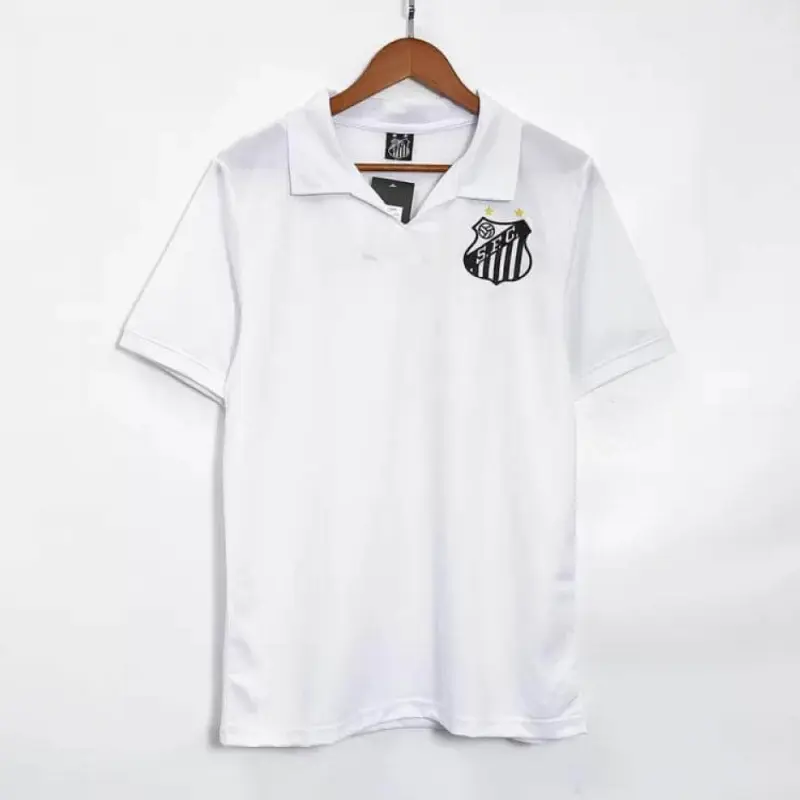 Camiseta Santos FC Retro 1970 Home Blanco
