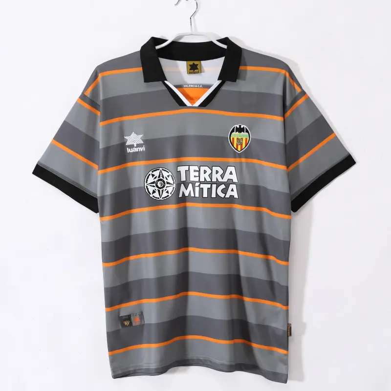 Camiseta Valencia CF Retro 1999/00 Third Gris