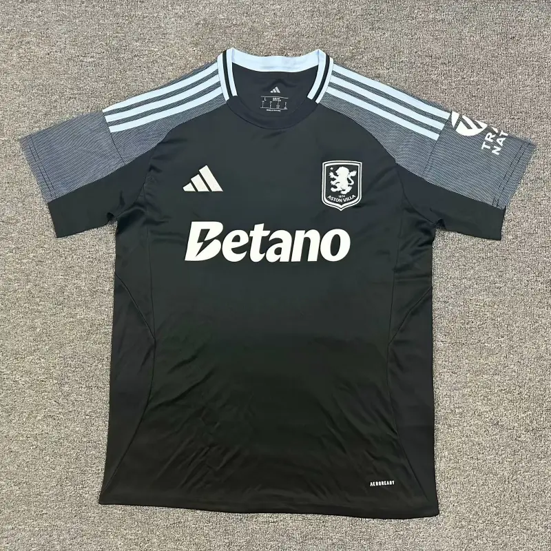 Camiseta Aston Villa 2025/2026 Away Negro