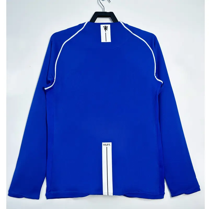Camiseta Portero Manchester United Retro 2007/08 ML Azul