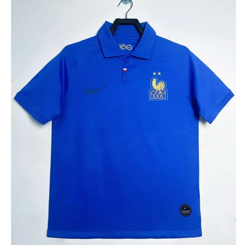 Camiseta Francia Retro 2019/20 Home Centenario Azul