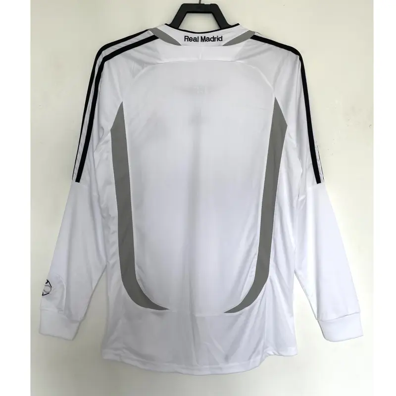 Camiseta Real Madrid Retro 2006/07 Home ML Blanco