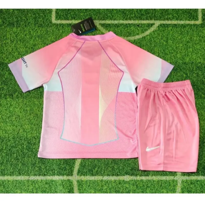 Camiseta Barcelona 2025/26 Rosa Niño Kit