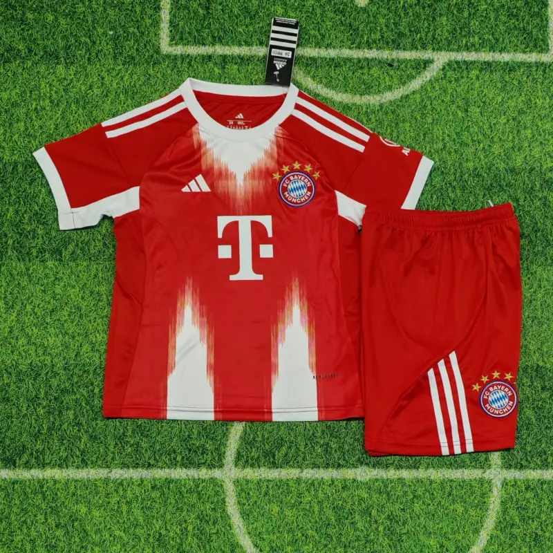 Camiseta Bayern Múnich 2025/2026 Home Rojo Niño Kit